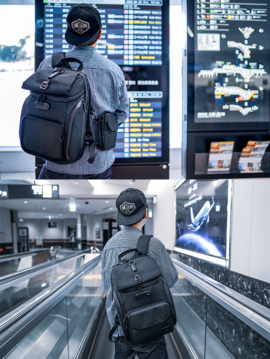 TSUNAGU BAG 2in1 2.0 前ポケット取り外し3ステップ