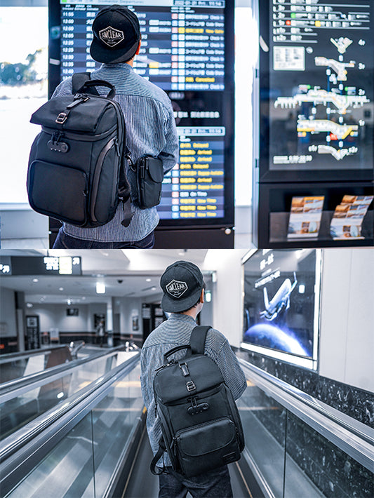 TSUNAGU BAG 2in1 2.0 前ポケット取り外し3ステップ