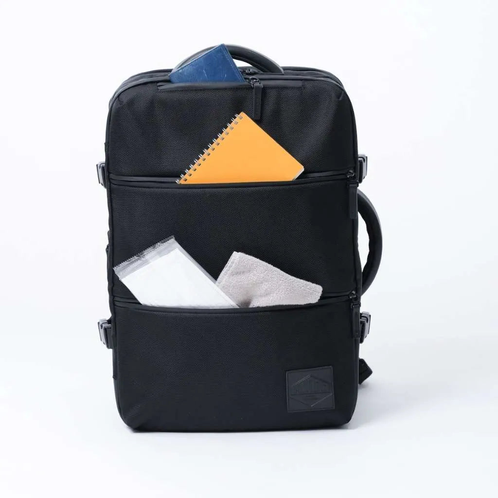 TSB13|TSUNAGU BAG SQUARE Expandable 拡張式のビジネススクエアリュック