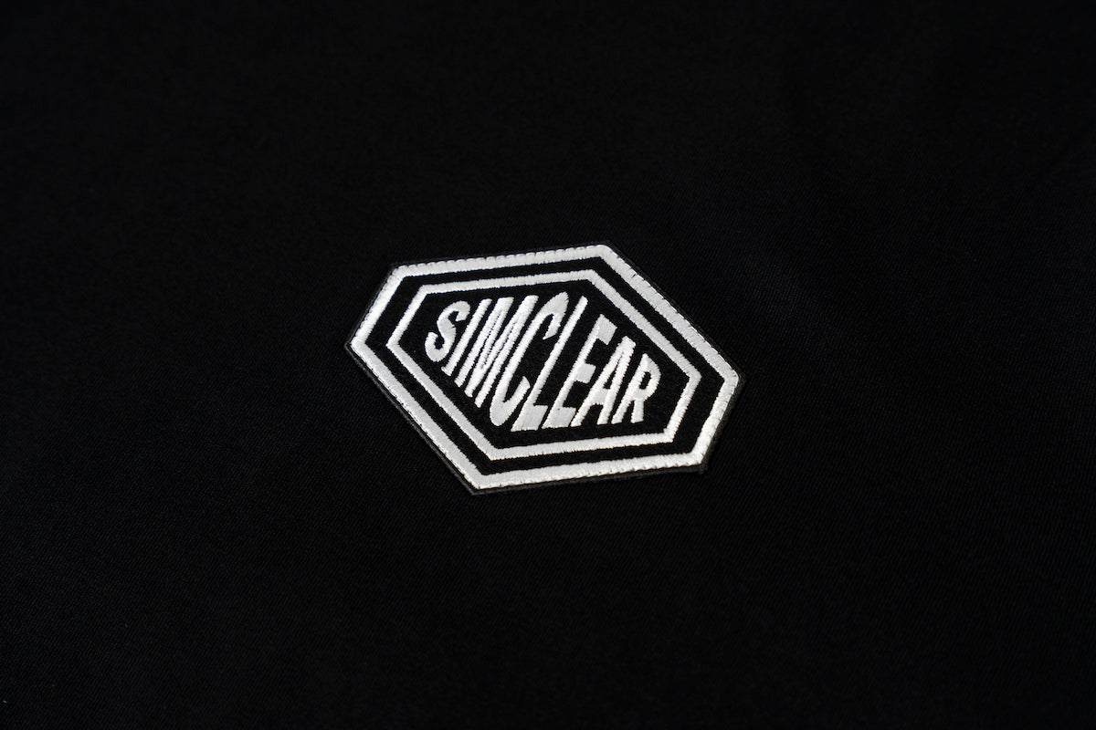 SIMCLEAR 刺繍 RePET50% 半袖Tシャツ