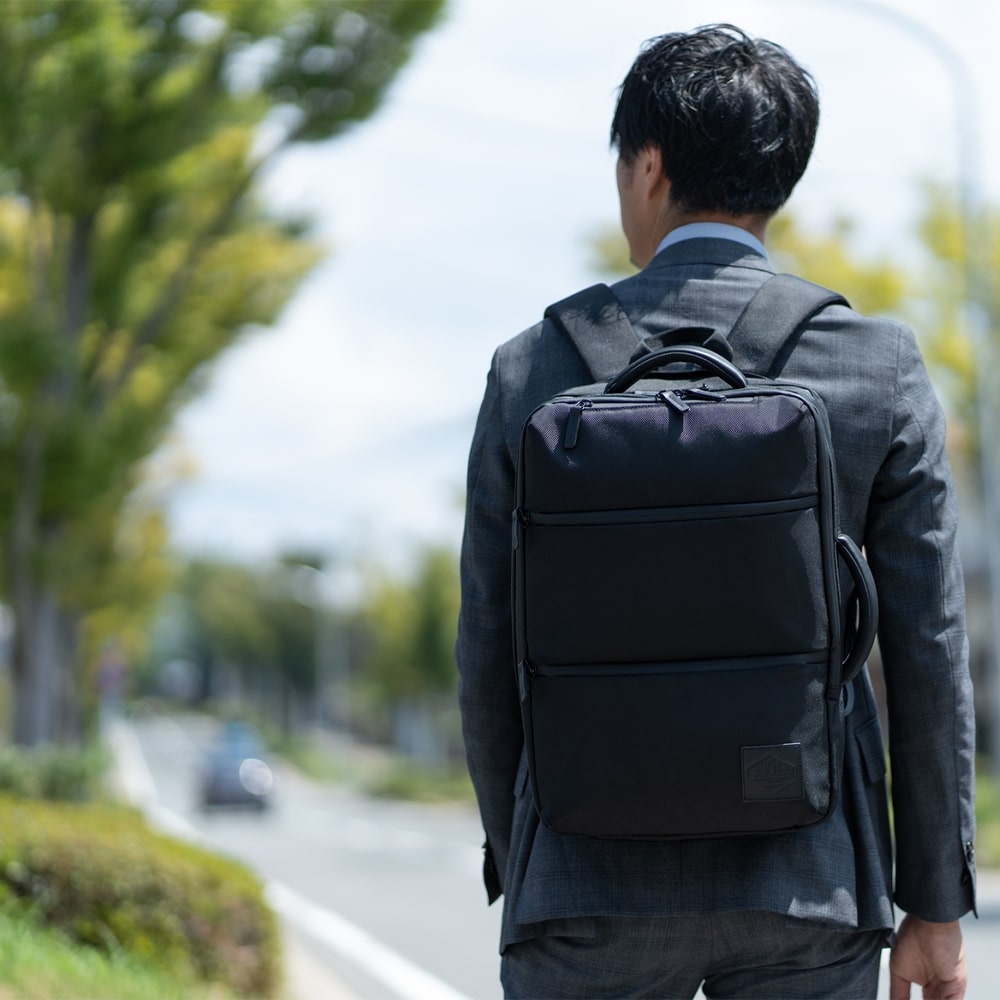 TSB12|TSUNAGU BAG SQUARE ツナグバッグスクエア - 2WAY ビジカジリュック