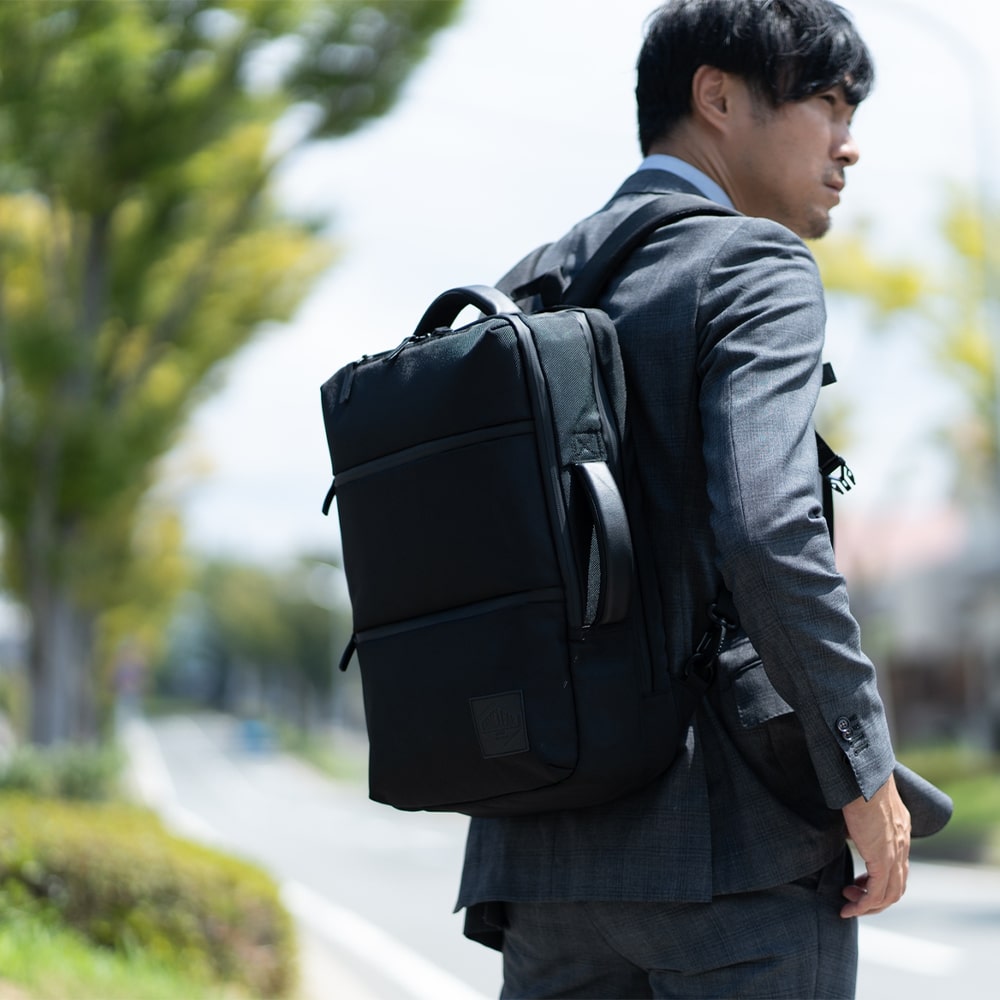 TSB12|TSUNAGU BAG SQUARE ツナグバッグスクエア - 2WAY ビジカジリュック