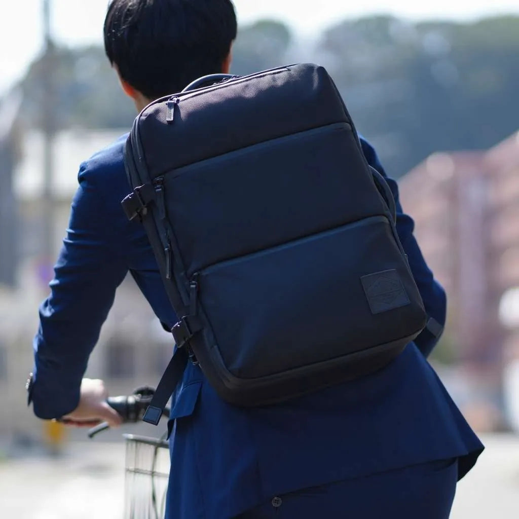 TSB13|TSUNAGU BAG SQUARE Expandable 拡張式のビジネススクエアリュック
