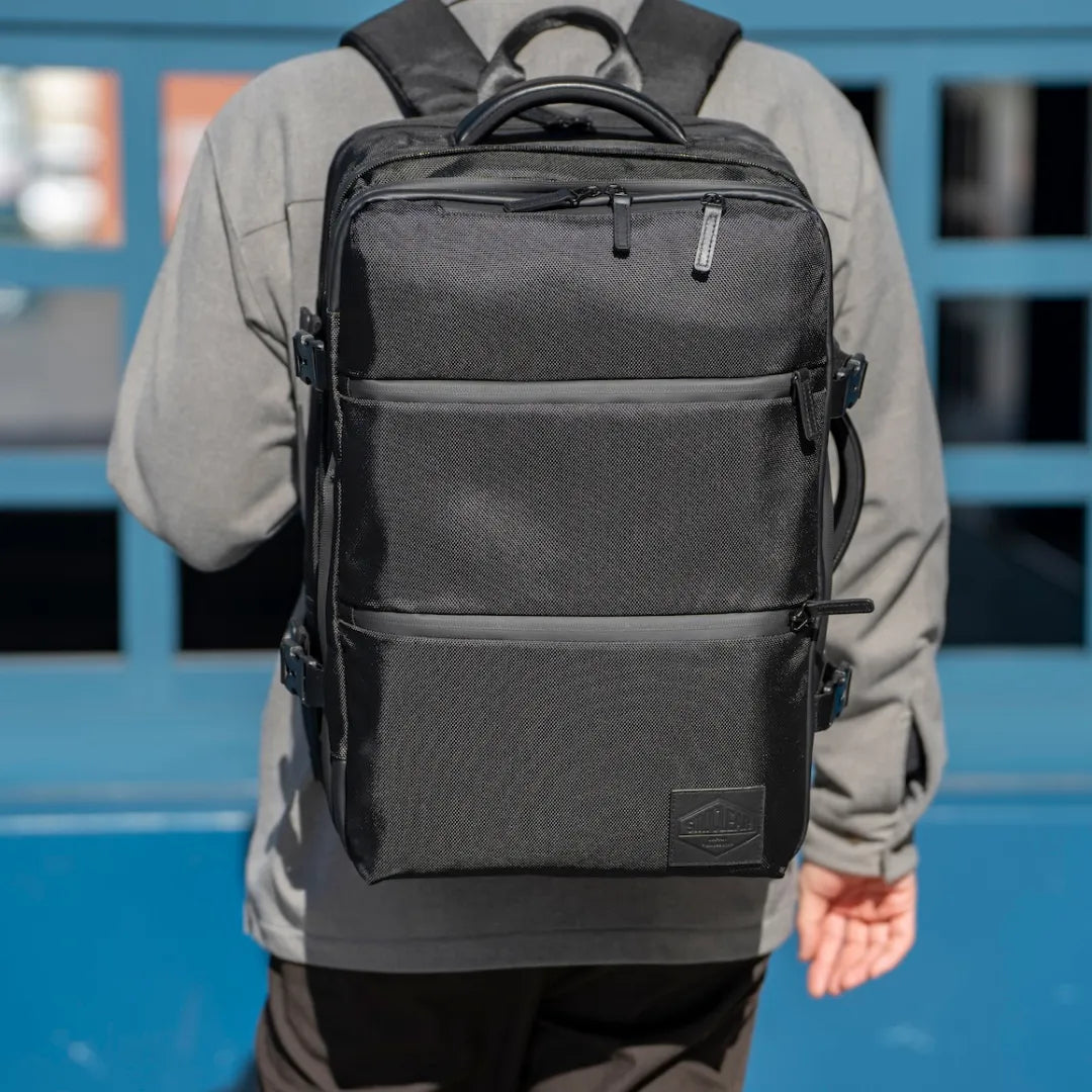 TSB13|TSUNAGU BAG SQUARE Expandable 拡張式のビジネススクエアリュック