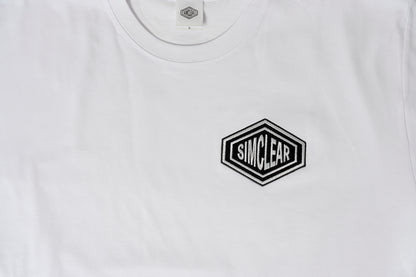 SIMCLEAR 刺繍 RePET50% 半袖Tシャツ